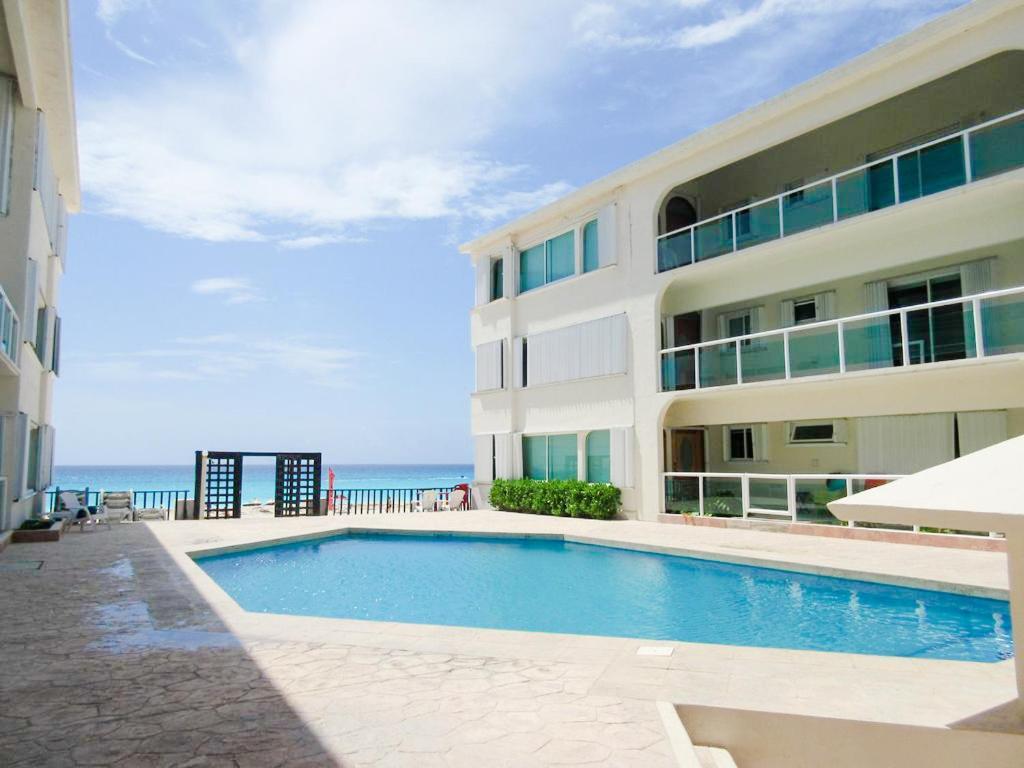 Departamento Sobre La Playa Cancun Ngoại thất bức ảnh